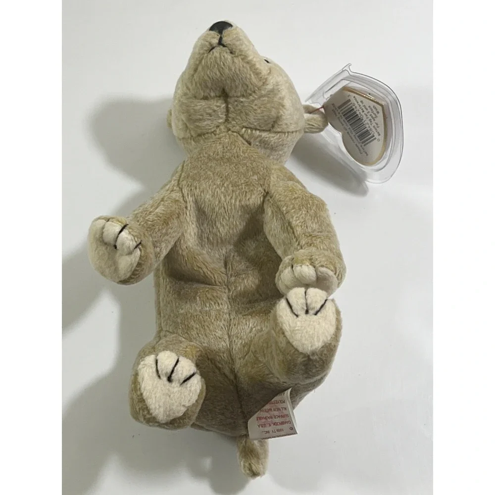 1999 Ty‎ Original Beanie Babies ALMOND The Bear w/tags (7 inches)